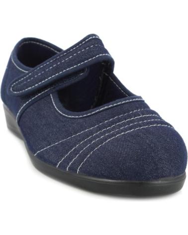 Bailarinas per Donna D`CUTILLAS ZAPATOS DOCTOR CUTILLAS 10209 AUTOADHERENTE AZUL