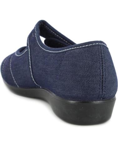 Bailarinas per Donna D`CUTILLAS ZAPATOS DOCTOR CUTILLAS 10209 AUTOADHERENTE AZUL