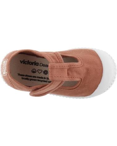 girl and boy Sandals VICTORIA SANDALIAS 136625 LONA UNISEX TEJA