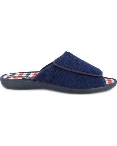 Hausschuhe für Herren D`CUTILLAS PANTUFLAS DOCTOR CUTILLAS 1452 ANCHO ADAPTABLE MARINO