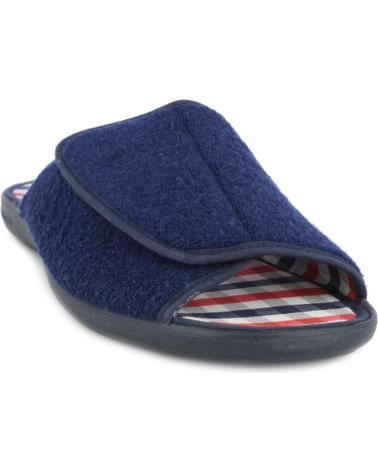 Hausschuhe für Herren D`CUTILLAS PANTUFLAS DOCTOR CUTILLAS 1452 ANCHO ADAPTABLE MARINO