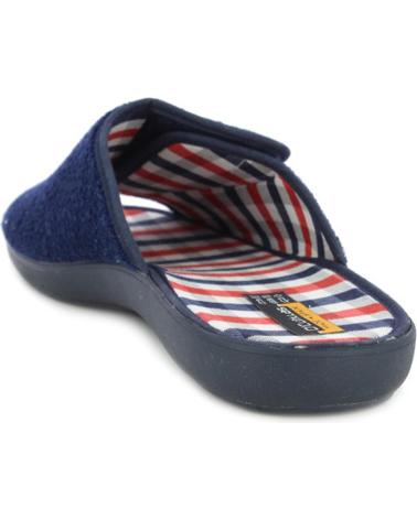 Hausschuhe für Herren D`CUTILLAS PANTUFLAS DOCTOR CUTILLAS 1452 ANCHO ADAPTABLE MARINO