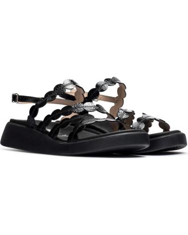 Sandálias de Mulher WONDERS SANDALIAS C-6531 MOTRIL NEGRO