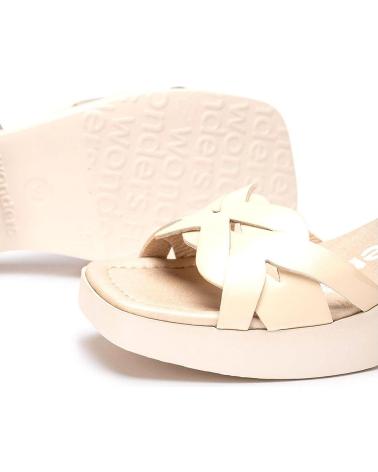 Sandalen für Damen WONDERS SANDALIAS D-1011 CATALINA NATURAL