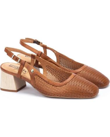 Sandalias de Mujer PIKOLINOS BAILARINA DESTALONADA W9P-5738 MURCIA BRANDY