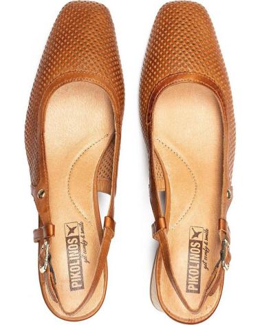 Sandalias de Mujer PIKOLINOS BAILARINA DESTALONADA W9P-5738 MURCIA BRANDY