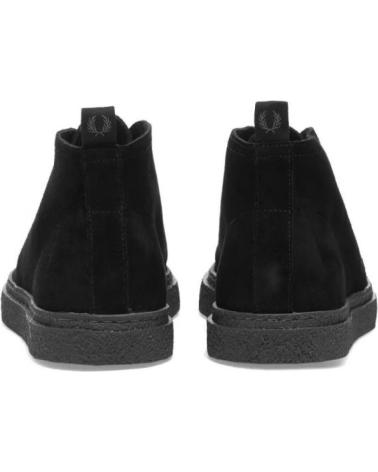 Botines-De-Hombre-FRED-PERRY-HAWLEY-SUEDE-B9161---41-BLACK