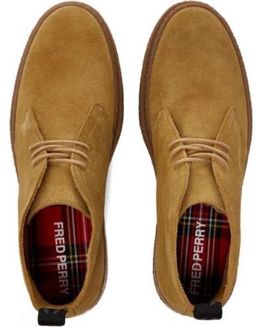 Botines-De-Hombre-FRED-PERRY-HAWLEY-SUEDE-B9161-CHESNUT---40-BROWN