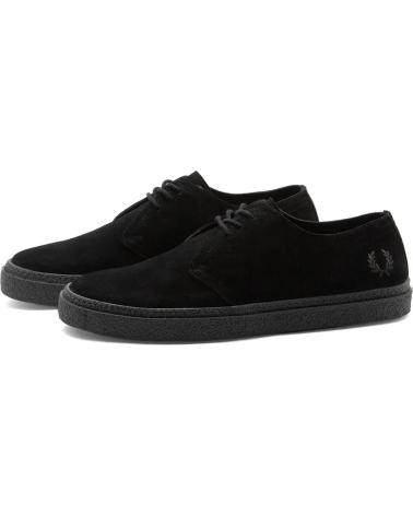 Zapatos de Hombre FRED PERRY LINDEN SUEDE B4360 - 40 BLACK