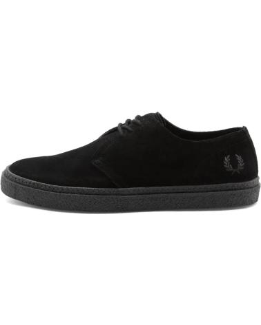Zapatos de Hombre FRED PERRY LINDEN SUEDE B4360 - 40 BLACK