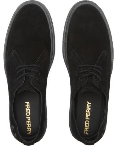 Zapatos de Hombre FRED PERRY LINDEN SUEDE B4360 - 40 BLACK