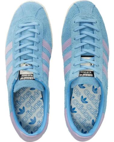 Sneaker für Herren ADIDAS BLUE GRASS GW5770 - PURPLE TINT - OFF WHITE - 41 LIGHT BLUE