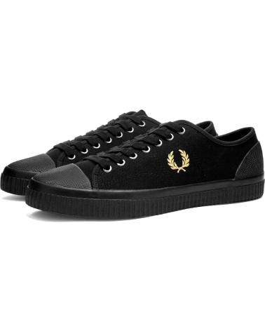 Deportivas de Hombre FRED PERRY HUGHES LOW CANVAS B4365 - 41 BLACK
