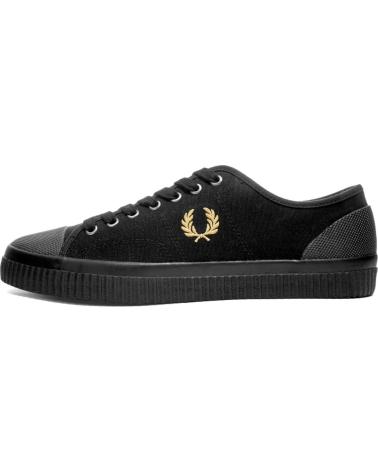 Sportif pour Homme FRED PERRY HUGHES LOW CANVAS B4365 - 41 BLACK