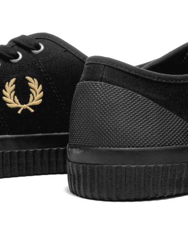 Deportivas de Hombre FRED PERRY HUGHES LOW CANVAS B4365 - 41 BLACK