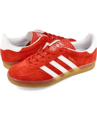 Sneaker für Herren ADIDAS GAZELLE INDOOR HQ8718 BOLD - CLOUD WHITE - GUM - 41 1 ORANGE