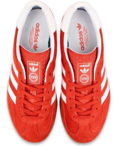Sneaker für Herren ADIDAS GAZELLE INDOOR HQ8718 BOLD - CLOUD WHITE - GUM - 41 1 ORANGE