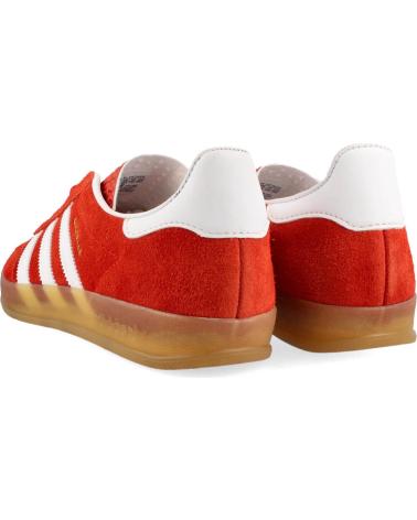 Sneaker für Herren ADIDAS GAZELLE INDOOR HQ8718 BOLD - CLOUD WHITE - GUM - 41 1 ORANGE