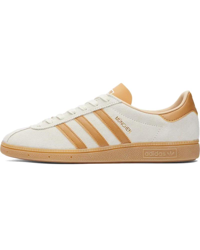 Sneaker für Herren ADIDAS MUNCHEN GY7399 CREAM WHITE - MESA - GUM - 44 BEIGE