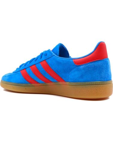 Sneaker für Herren ADIDAS HANDBALL SPEZIAL FX5675 BRIGHT BLUE-VIVID RED-GOLD METALIC - LIGHT BLUE