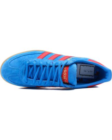 Sneaker für Herren ADIDAS HANDBALL SPEZIAL FX5675 BRIGHT BLUE-VIVID RED-GOLD METALIC - LIGHT BLUE