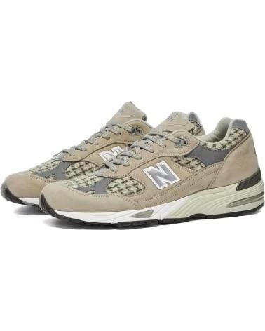 Esportes  de Homem NEW BALANCE M991HT MADE IN ENGLAND HARRIS TWEED - 42 BEIGE