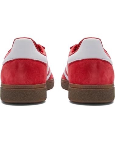 Sneaker für Herren ADIDAS HANDBALL SPEZIAL FV1227 SCARLET - CLOUD WHITE - GUM - 47 1-3 RED