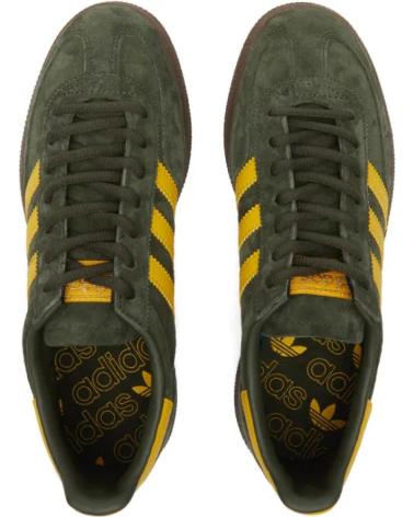 Sportif pour Homme ADIDAS HANDBALL SPEZIAL 5748 NIGHT CARGO - TRIBE YELLOW - GUM - 42  DARK GREEN