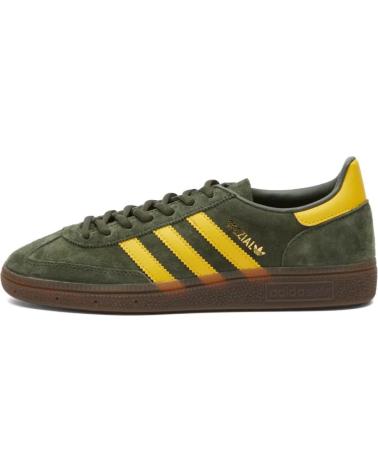 Sneaker für Herren ADIDAS HANDBALL SPEZIAL 5748 NIGHT CARGO - TRIBE YELLOW - GUM - 41 DARK GREEN