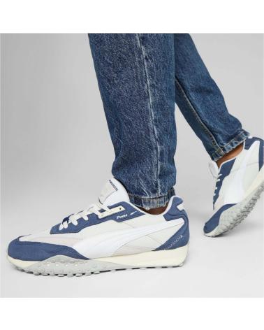 Esportes  de Mulher e Homem e Menina e Menino PUMA ZAPATILLAS BLKTOP RIDER WASHED GRIS