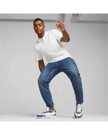 Esportes  de Mulher e Homem e Menina e Menino PUMA ZAPATILLAS BLKTOP RIDER WASHED GRIS