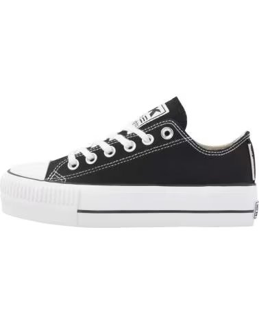 Sportschuhe für Damen  ZAPATILLA DE LONA CON PLATAFORMA DE GOMA BLANCO