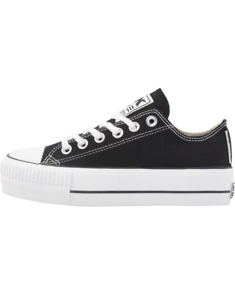 Sportschuhe für Damen  ZAPATILLA DE LONA CON PLATAFORMA DE GOMA BLANCO