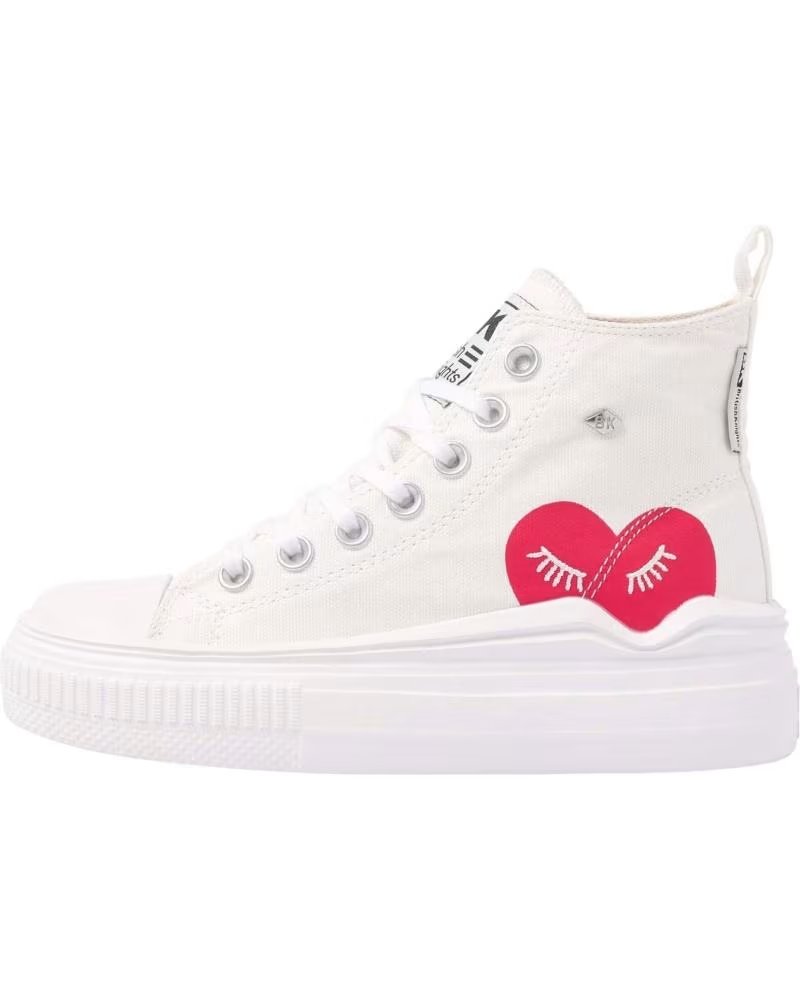 Sportif pour Femme  ZAPATILLAS BK KAYA FLOW MID BLANCO
