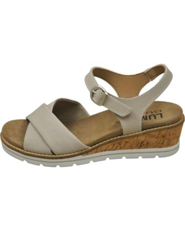 Sandali per Donna LUMEL SANDALIA BIO RECICLABLE PARA PLANTILLAS MUJER 1230-10 TAUPE 5883