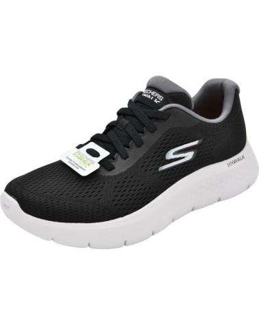 Sportivo per Uomo SKECHERS - ZAPATOS DEPORTIVOS CON CORDONES PARA HOMBRE PLA BKGY