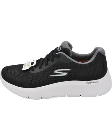 Sportivo per Uomo SKECHERS - ZAPATOS DEPORTIVOS CON CORDONES PARA HOMBRE PLA BKGY