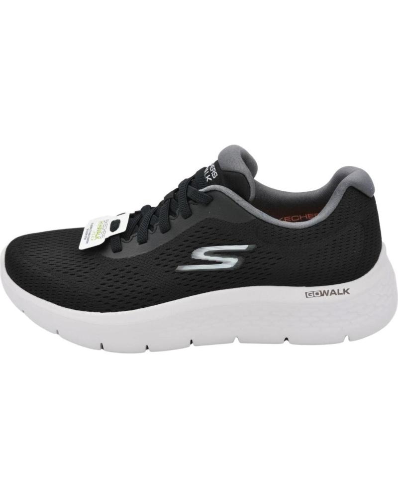 Sportivo per Uomo SKECHERS - ZAPATOS DEPORTIVOS CON CORDONES PARA HOMBRE PLA BKGY