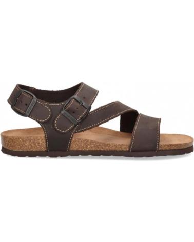 Sandali per Uomo INTERBIOS SANDALIA CONFORT PARA HOMBRE 9557 COLOR MOKA
