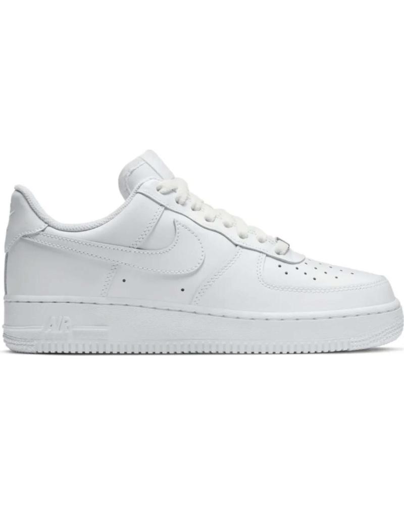 NIKE AIR FORCE 1 '07 WHITE SNEAKERS DD8959-100 BLANCO