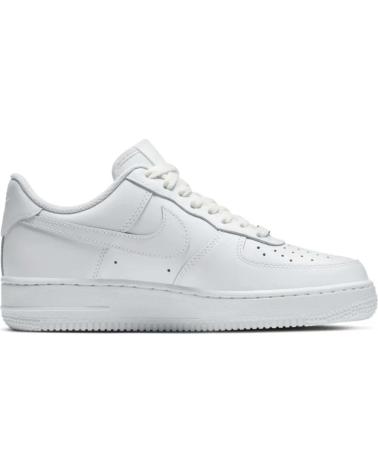 NIKE AIR FORCE 1 '07 WHITE SNEAKERS DD8959-100 BLANCO