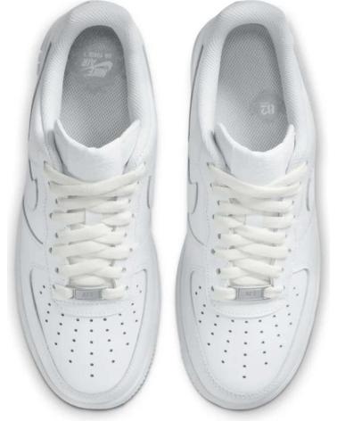 NIKE AIR FORCE 1 '07 WHITE SNEAKERS DD8959-100 BLANCO