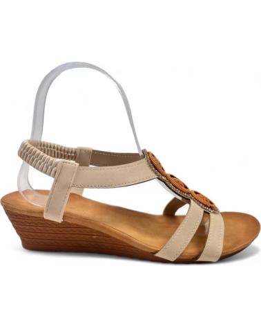 Woman Sandals TIMBOS SANDALIA CUNA COMODA MUJER 130135 BEIGE