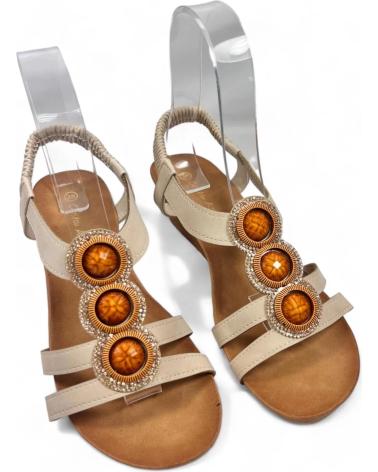 Sandalen für Damen TIMBOS SANDALIA CUNA COMODA MUJER 130135 BEIGE