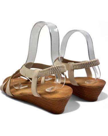 Sandalen für Damen TIMBOS SANDALIA CUNA COMODA MUJER 130135 BEIGE