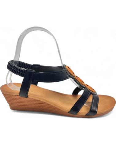 Woman Sandals TIMBOS SANDALIA CUNA COMODA MUJER 130134 NEGRO