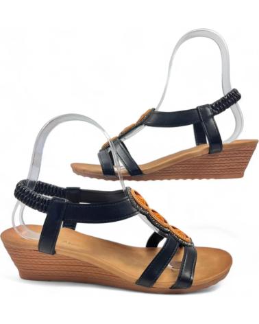 Sandalen für Damen TIMBOS SANDALIA CUNA COMODA MUJER 130134 NEGRO