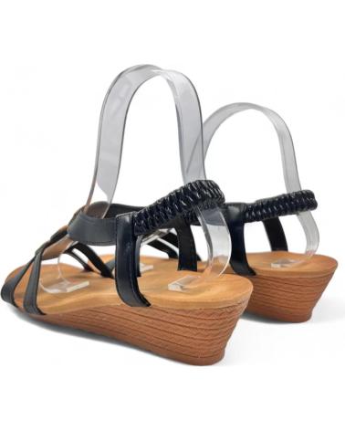 Sandalen für Damen TIMBOS SANDALIA CUNA COMODA MUJER 130134 NEGRO