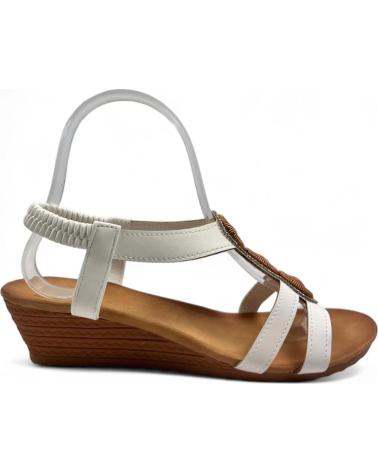Woman Sandals TIMBOS SANDALIA CUNA COMODA MUJER 130133 BLANCO