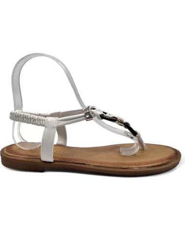 Woman Sandals TIMBOS SANDALIA ESCLAVA PLANA MUJER 130122 BLANCO